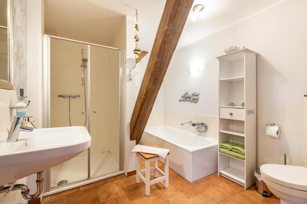 Denkerhof Ferienwohnung Deichblick Reußenköge Exterior foto